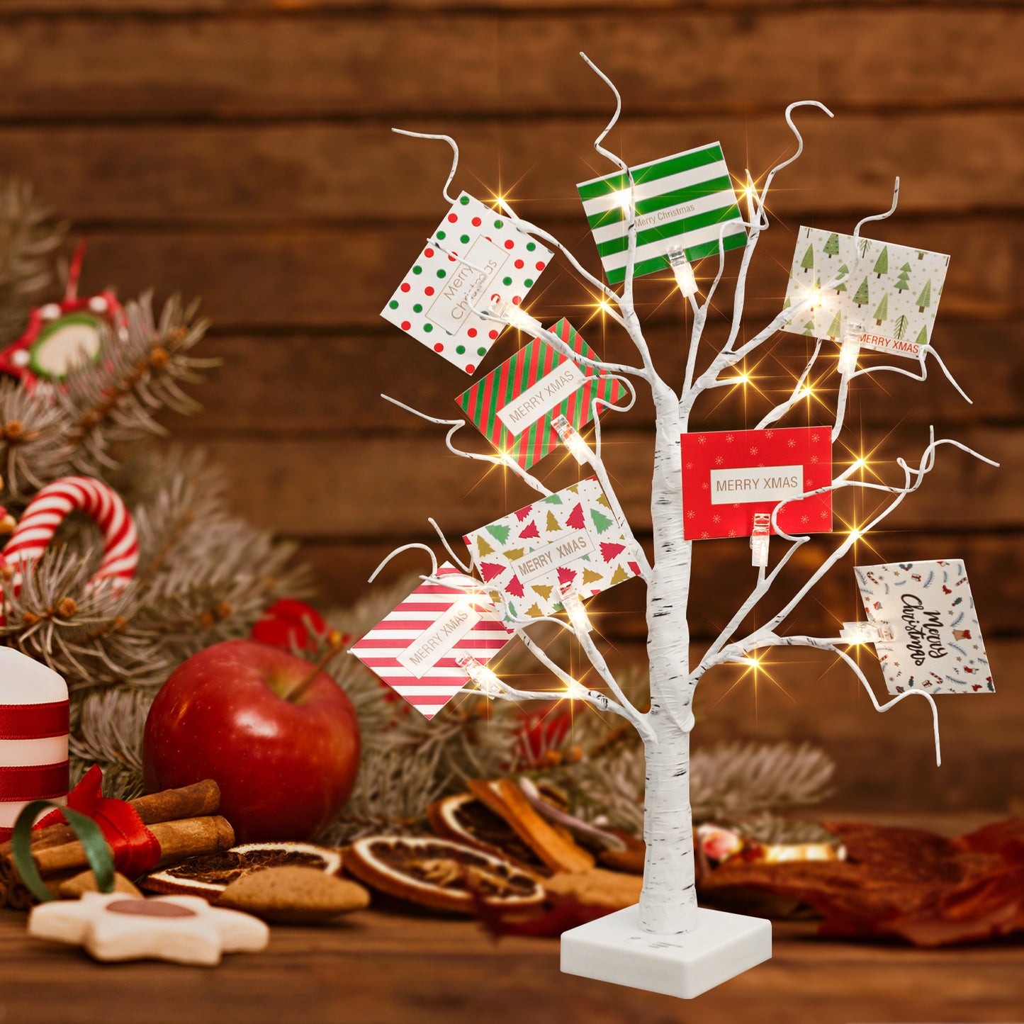 EAMBRITE Christmas Tree with Gift Cards, Money Tree Gift Holder