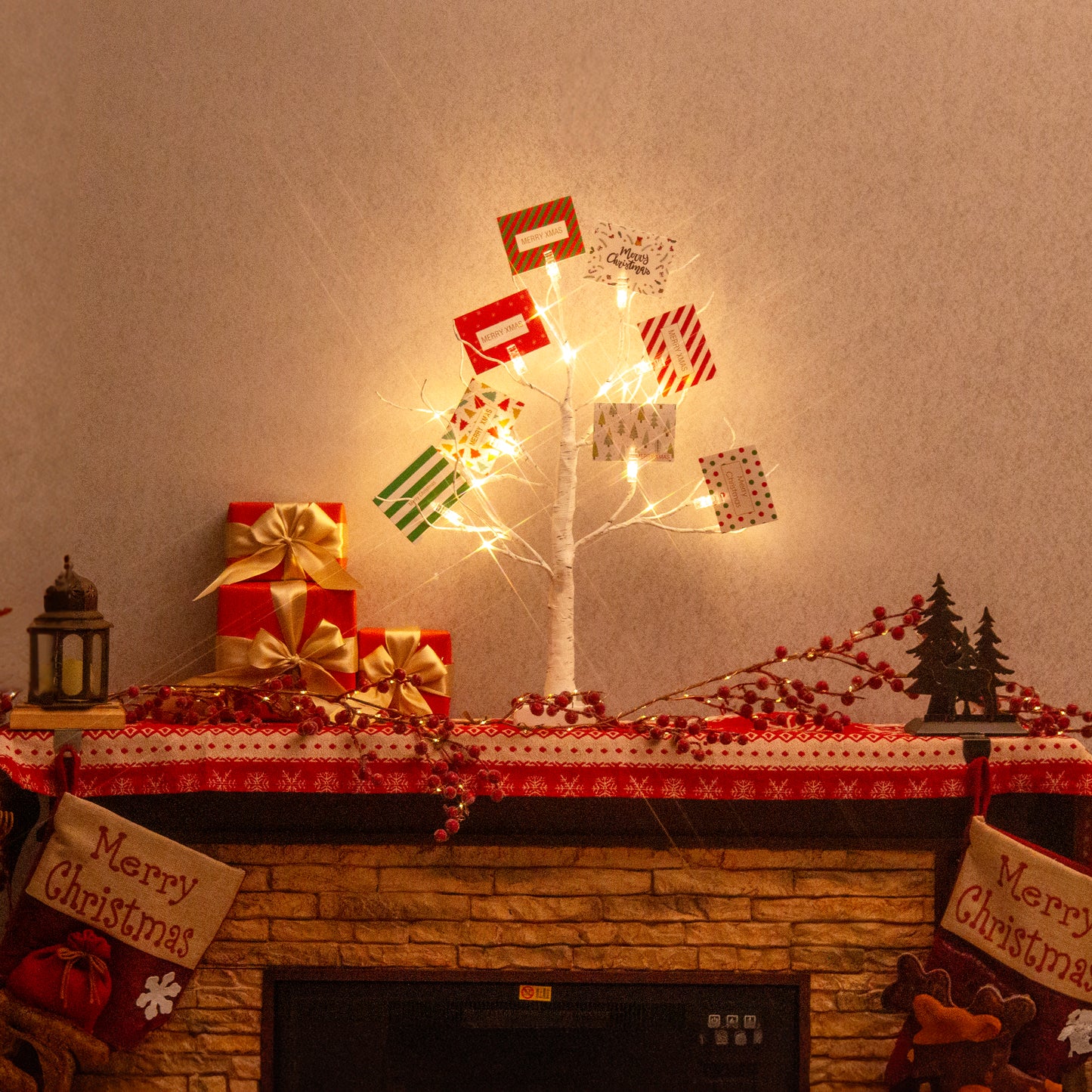 EAMBRITE Christmas Tree with Gift Cards, Money Tree Gift Holder