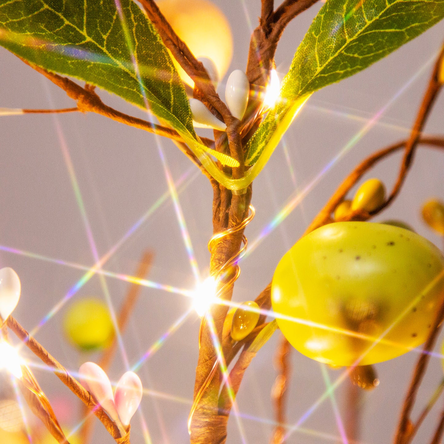 EAMBRITE Easter Decorations Easter Egg Tree with Lights