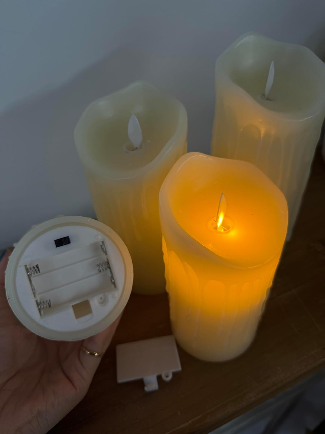 TETETATA Candle Lights with Battery Operated
