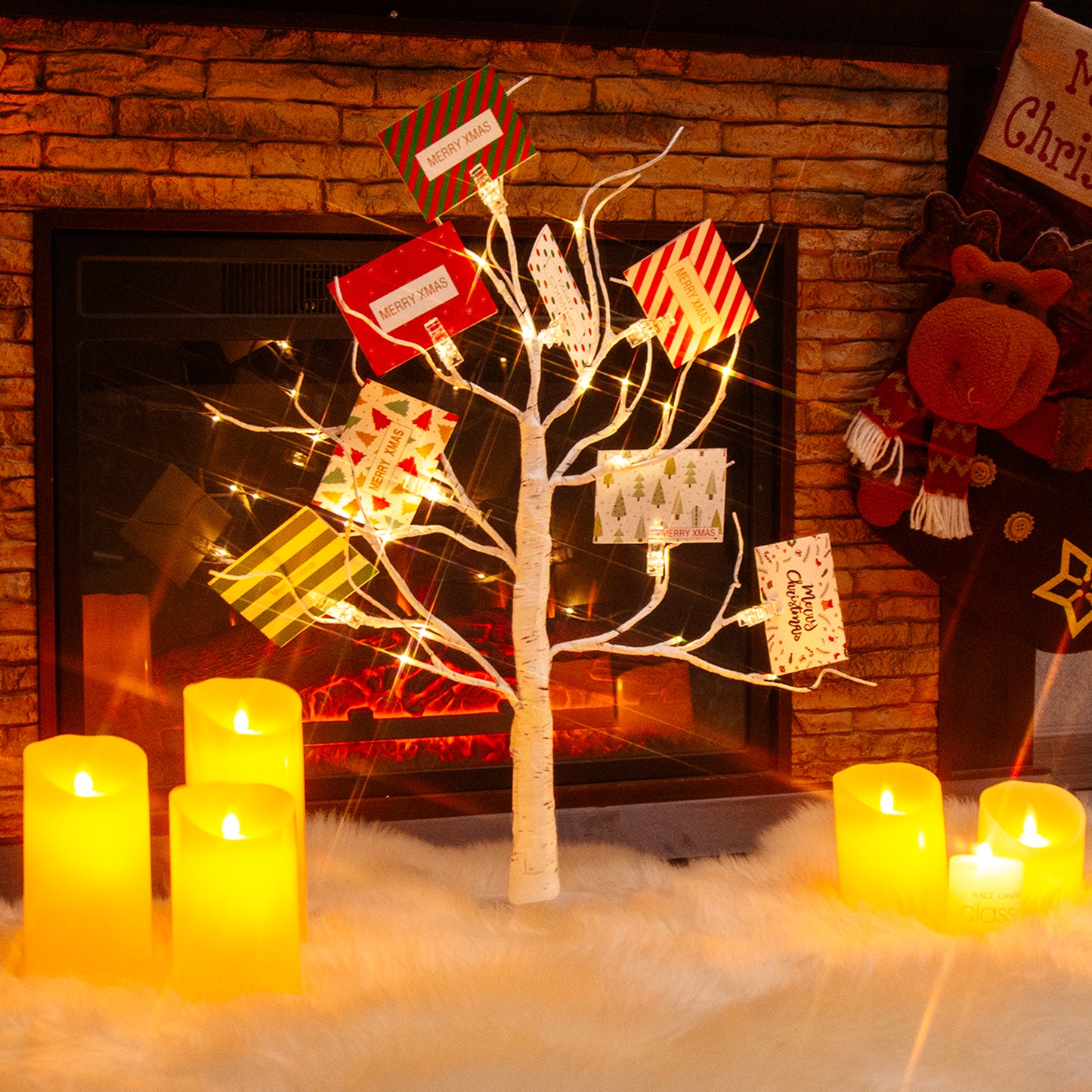 EAMBRITE Christmas Tree with Gift Cards, Money Tree Gift Holder