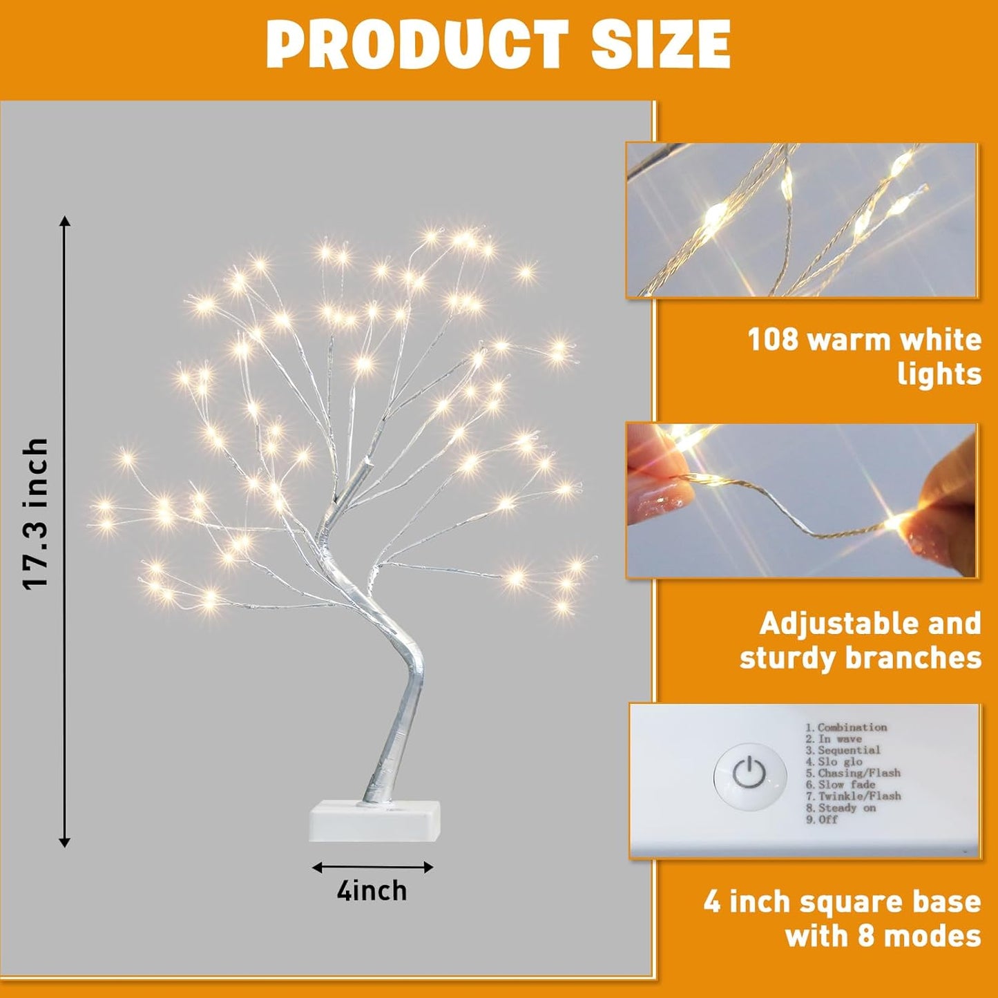 EAMBRITE Fairy Light Spirit Tree
