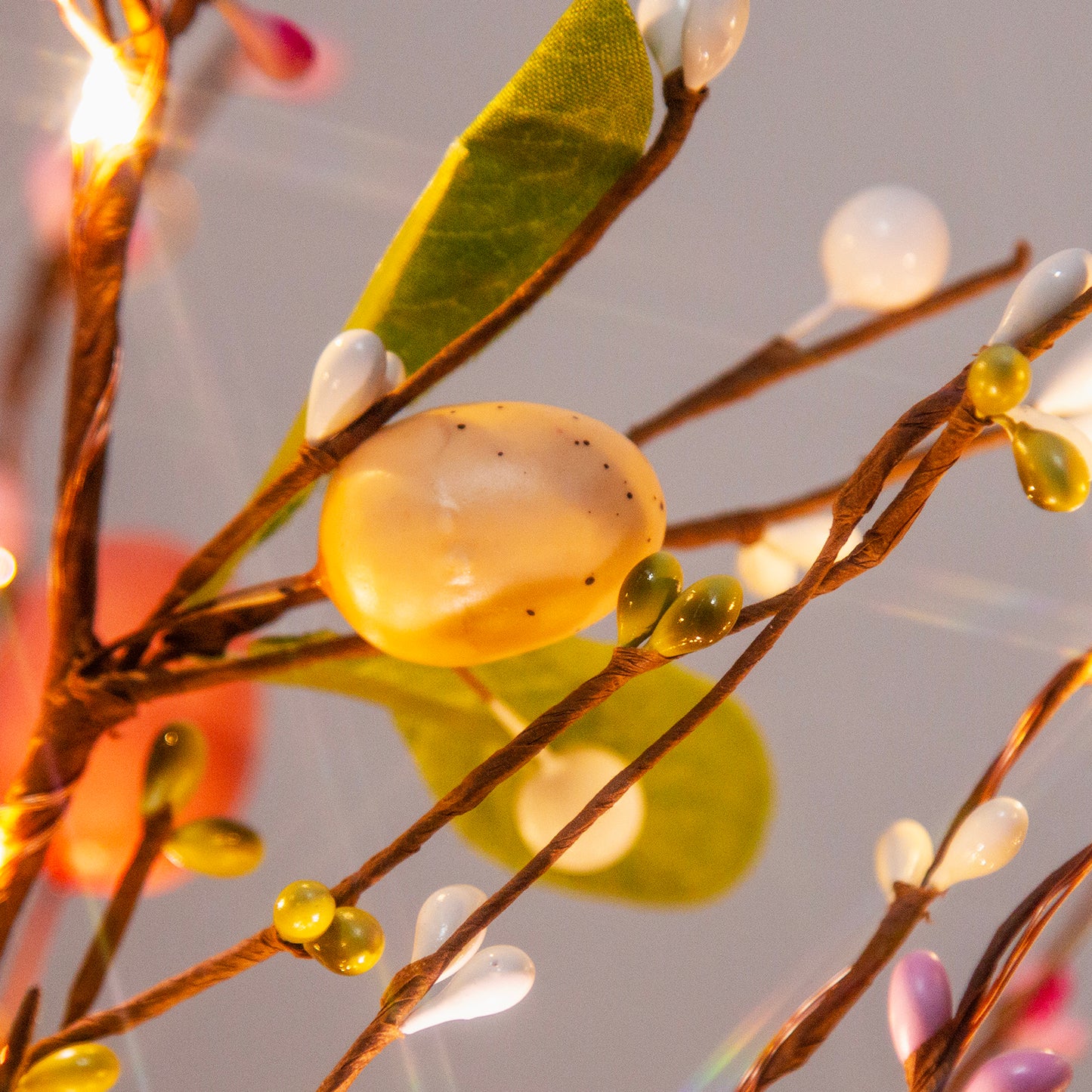 EAMBRITE Easter Decorations Easter Egg Tree with Lights