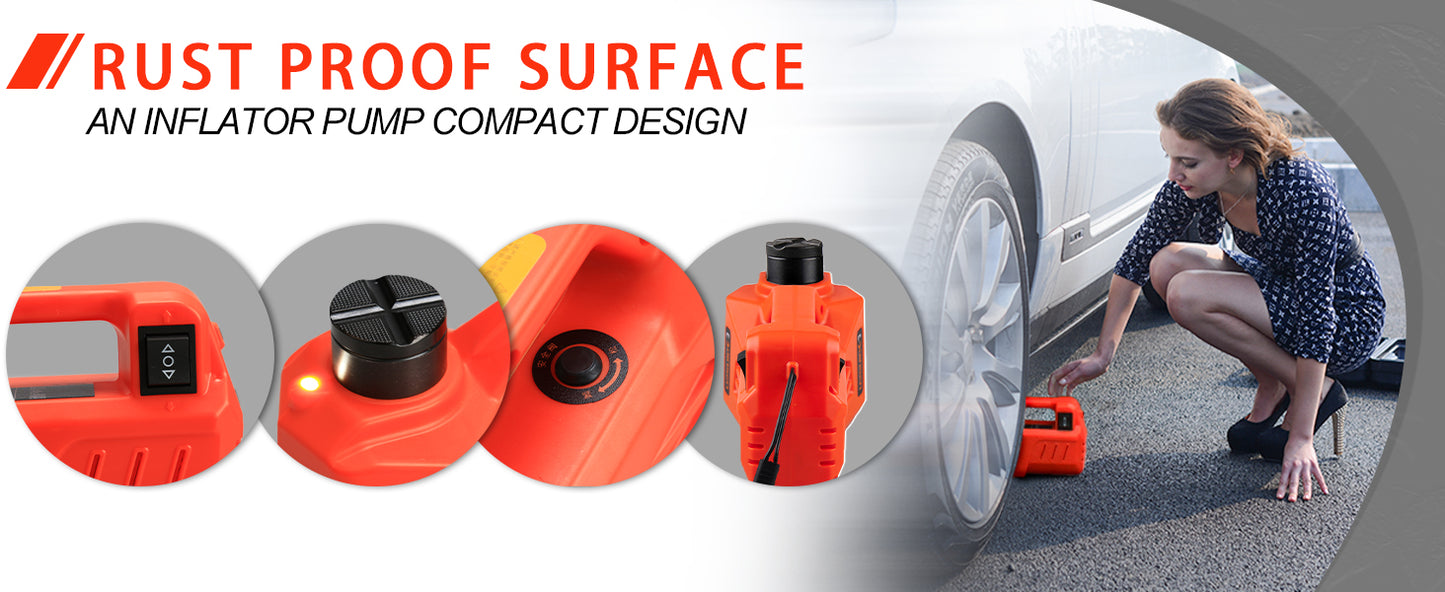 EAMBRITE 12V DC 3 Ton Electric Car