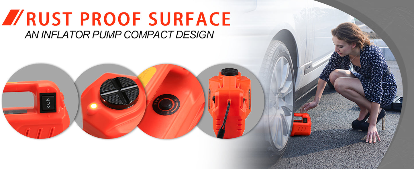 EAMBRITE 12V DC 3 Ton Electric Car