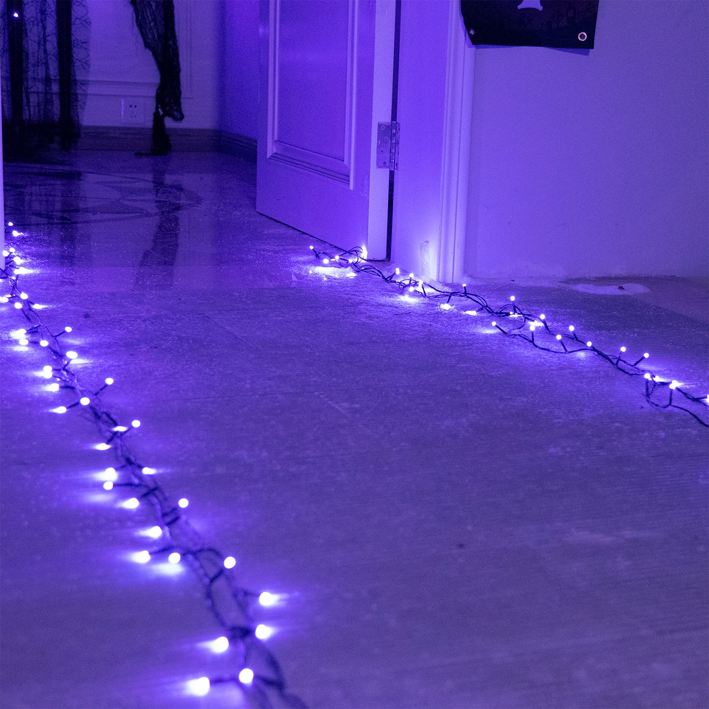EAMBRITE Halloween Decorations 200 LED Halloween String Lights with Spooky Music