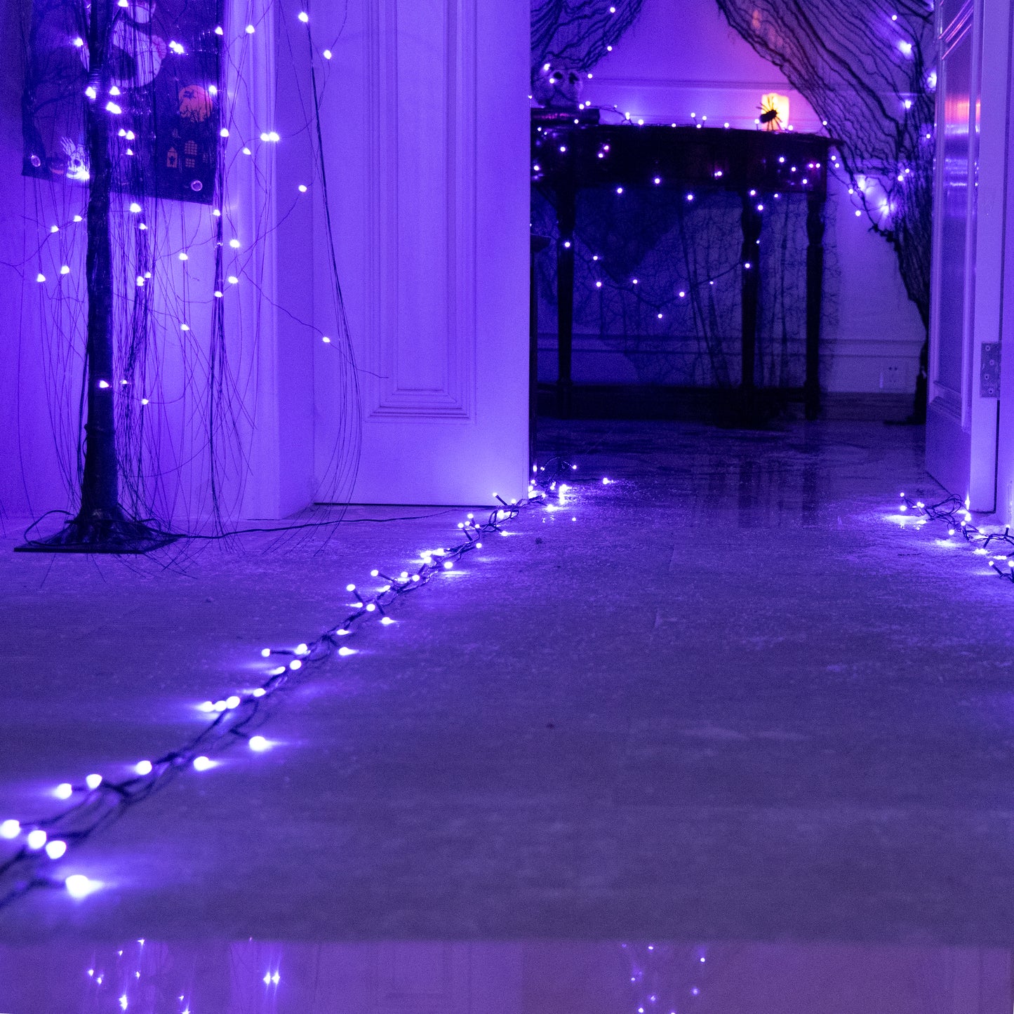 EAMBRITE Halloween Decorations 200 LED Halloween String Lights with Spooky Music