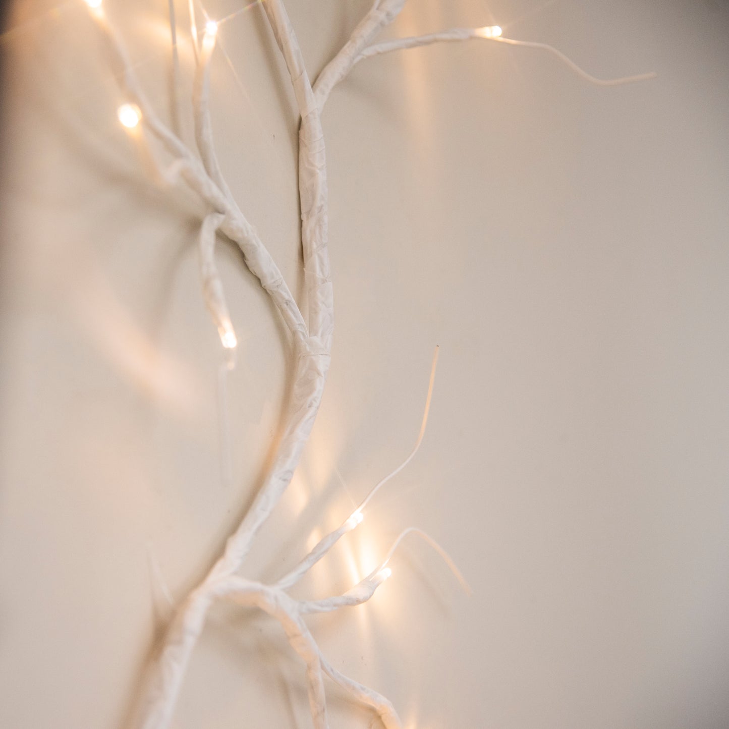 EAMBRITE White Garland Lights, 6 FT 48 LED Lighted Twig Garlands Plug in