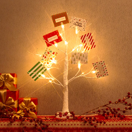 EAMBRITE Christmas Tree with Gift Cards, Money Tree Gift Holder