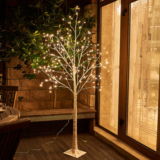 EAMBRITE 6FT Prelit Birch Tree