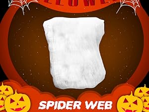 EAMBRITE Halloween Tree 4 FT 180 LED Black Willow Tree with Orange Purple Fairy Lights and Spider Web