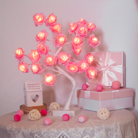EAMBRITE Rose Flower Lamp
