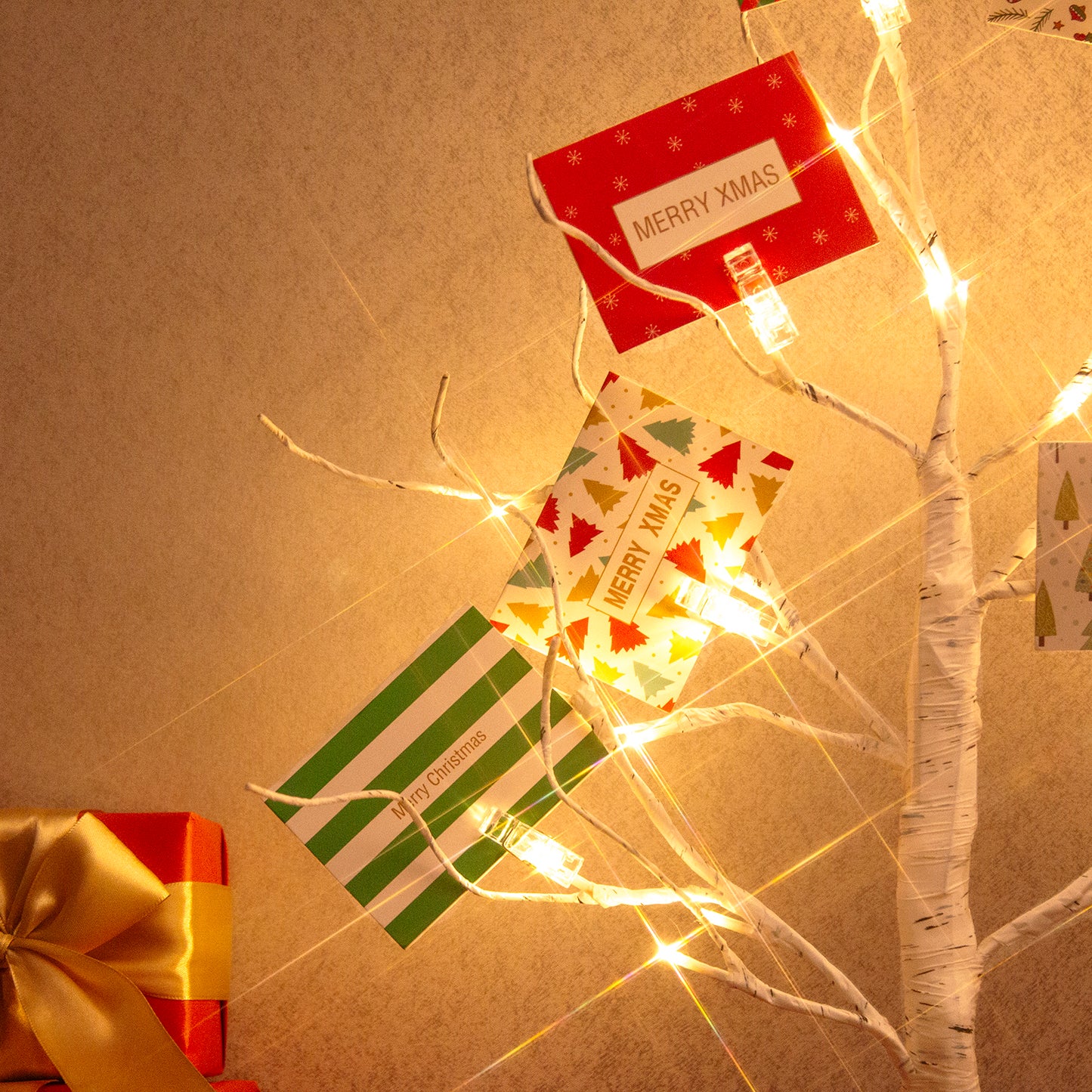 EAMBRITE Christmas Tree with Gift Cards, Money Tree Gift Holder