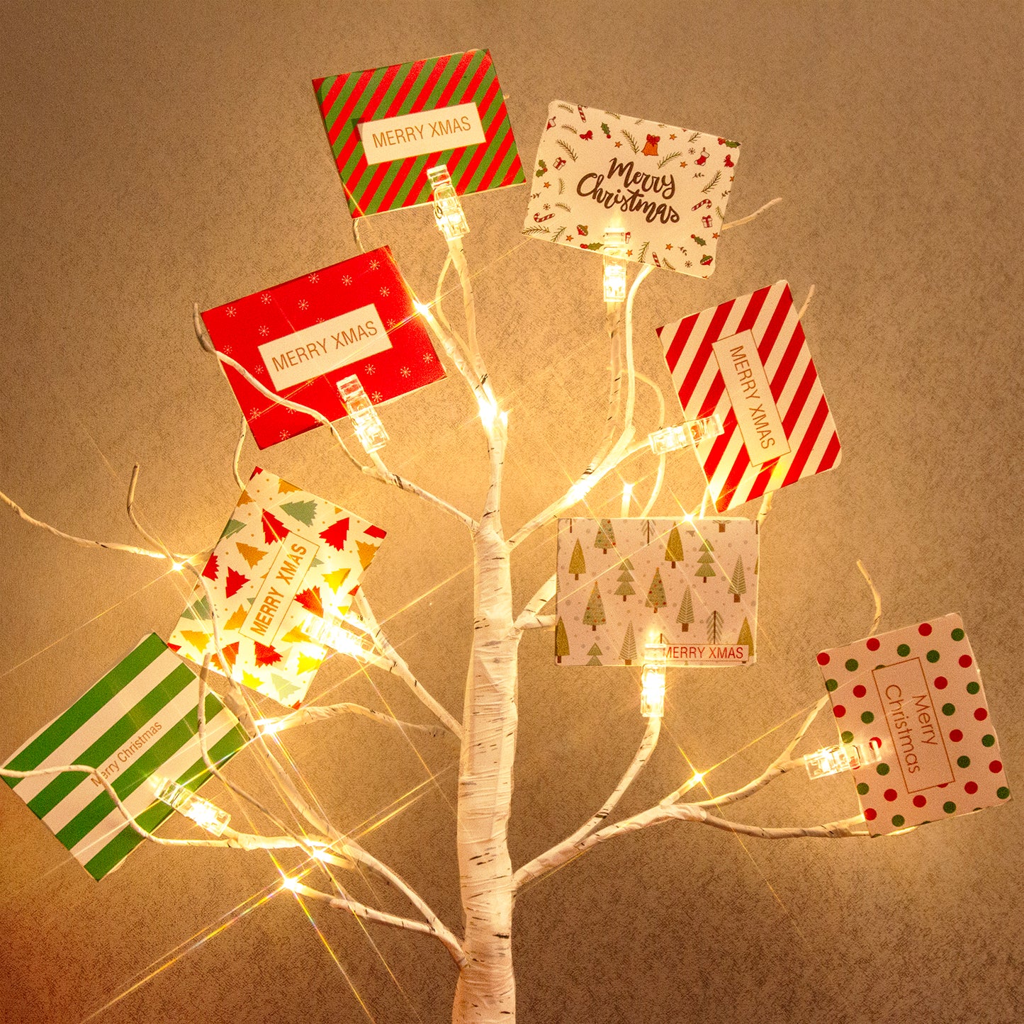 EAMBRITE Christmas Tree with Gift Cards, Money Tree Gift Holder