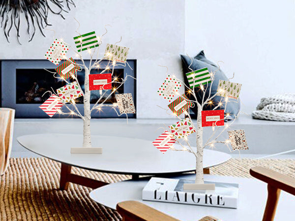EAMBRITE Christmas Tree with Gift Cards, Money Tree Gift Holder